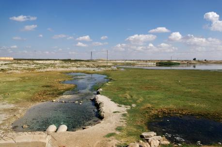 The spring of Ain al Arous, source of the Balikh River, Syria, 2010. Source: Andreas Renck. 