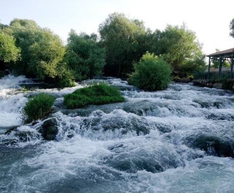 The Dardara Falls on the Orontes River, Lebanon, 2009. Source: Andreas Renck. 